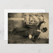 Schmitt & Schwanenfluegel Brewery Vintage Briefkaart (Voorkant / Achterkant)