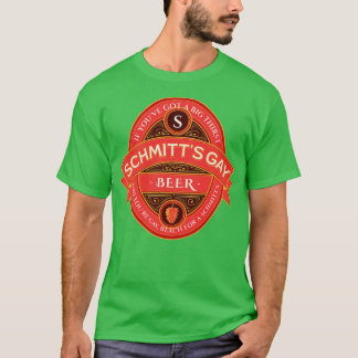 Schmitts Gay Beer  SNL T-shirt