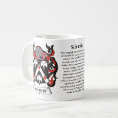 Schmitz Family Coat of Arms Mok (Voorkant links)