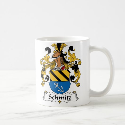 Schmitz Family Crest Koffiemok (Rechts)