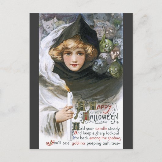 Schmucker: Goblins in de rug Briefkaart (Voorkant)