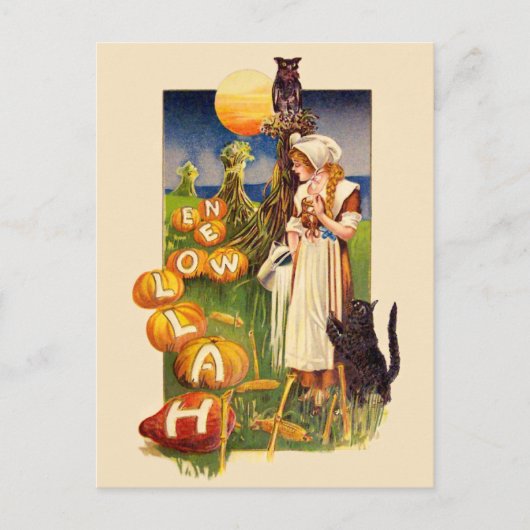 Schmucker: Halloween Field Briefkaart (Voorkant)