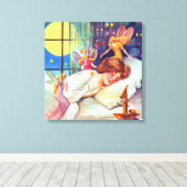 Schmucker: Halloween Time Canvas Afdruk (Insitu (Houten vloer))