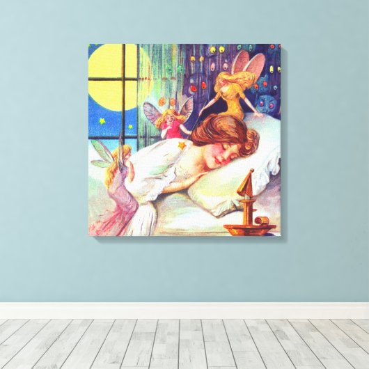 Schmucker: Halloween Time Canvas Afdruk (Insitu (Houten vloer))