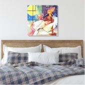 Schmucker: Halloween Time Canvas Afdruk (Insitu (Slaapkamer))