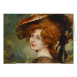 Schmutzler Lady met Red Hair en Pet