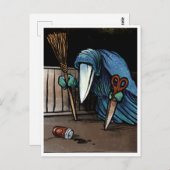 Schnabelperchten - Spooky Yule Critter Briefkaart (Voorkant / Achterkant)