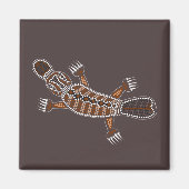 Schnabeltier oder Platypus Magneet (Voorkant)
