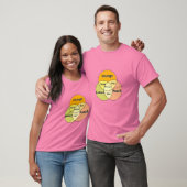 Schnapps Oranje Lemon Peach vn diagram T-shirt (Unisex)
