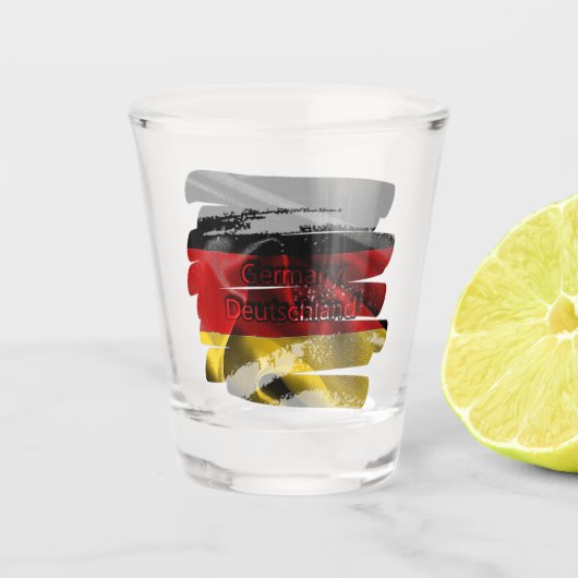 Schnapsglas - Germany Motiv Shot Glas (Voorkant)