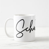 Schnapsidee, Duits woord, Booze Idea, Duits Koffiemok (Links)