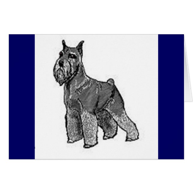 Schnauzer (Voorkant Horizontaal)