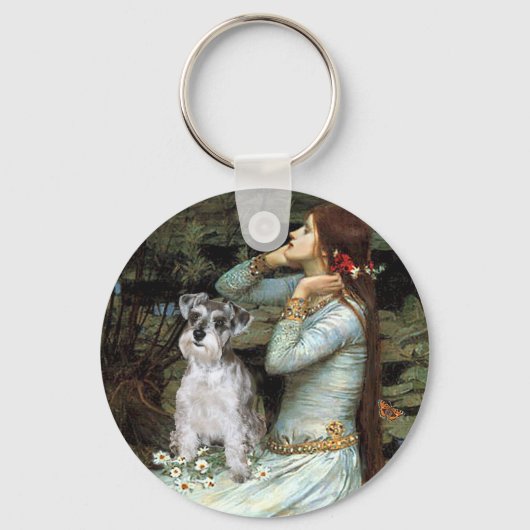 Schnauzer 13 - Ophelia Sleutelhanger (Voorkant)