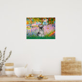 Schnauzer 1N - Tuin Poster (Keuken)