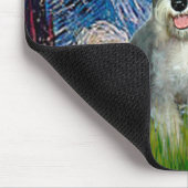 Schnauzer 8cr - De sterrenhemel Muismat (Hoek)