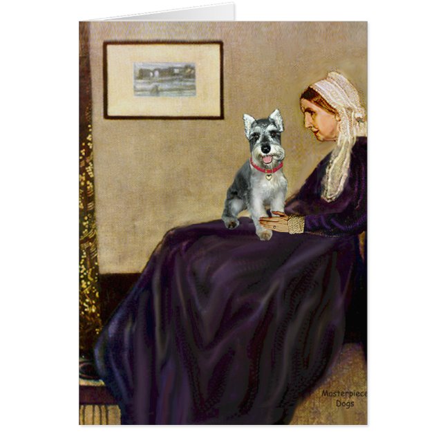 Schnauzer 8cr - Whistlers Mother (Voorkant)