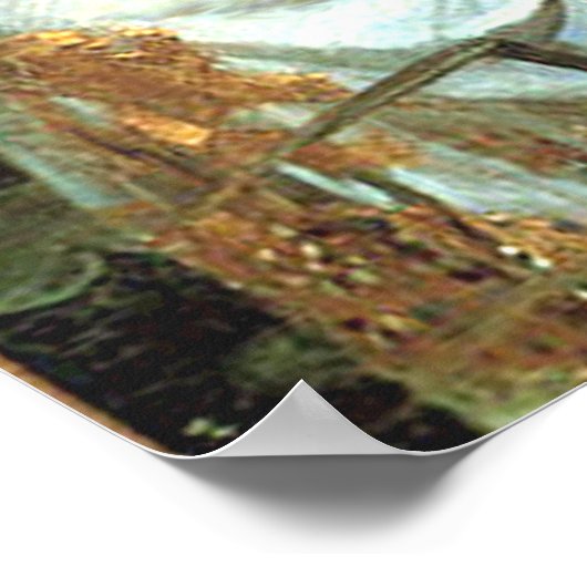 Schnauzer 9 - Ophelia Seated Poster (Hoek)