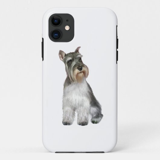 Schnauzer A11 Case-Mate iPhone Case (Achterkant)