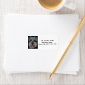  Schnauzer Adresetiketten Etiket (Insitu)