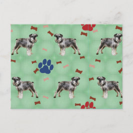 Schnauzer Art Briefkaart