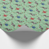 Schnauzer Art Cadeaupapier (Hoek)