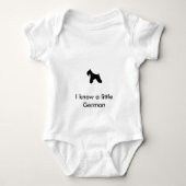 Schnauzer Baby Shirt (Voorkant)
