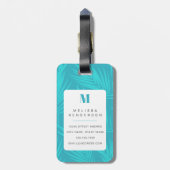 Schnauzer bagage labels (Achterkant verticaal)
