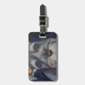 Schnauzer Bagagelabel (Voorkant verticaal)