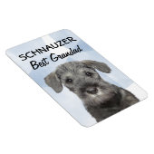 Schnauzer Best Grandad Magnet Magneet (Rechterzijde)