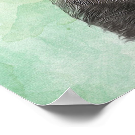 Schnauzer Best Mam Poster (Hoek)