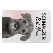 Schnauzer Best mama Magnet Magneet (Horizontaal)