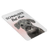 Schnauzer Best mama Magnet Magneet (Rechterzijde)
