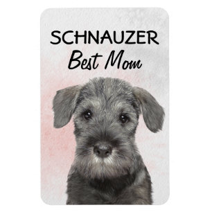 Schnauzer Best mama Magnet Magneet