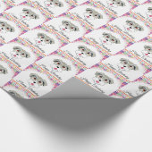 Schnauzer Birthday Cadeaupapier (Hoek)