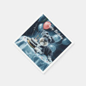 Schnauzer Birthday Servet (Hoek)