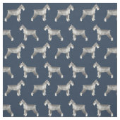 schnauzer blue stof (Swatch)