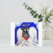 Schnauzer Briefkaart (Staand voorkant)