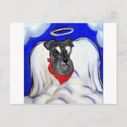 Schnauzer Briefkaart (Voorkant)