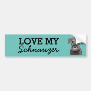 Schnauzer-bumper sticker