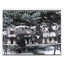 Schnauzer Calendar 2018