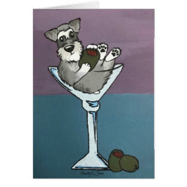 Schnauzer Card