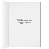 Schnauzer 'Cheese Tax' Christmas card (Binnen (Rechts))