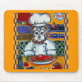 Schnauzer Chef Muismat (Voorkant)
