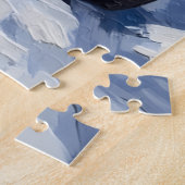 Schnauzer Christmas Red Truck Holiday Legpuzzel (Zijkant)