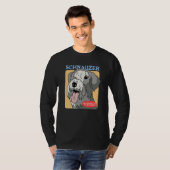 Schnauzer Coolest Dog Schnauzers Dog Owner Schnauz T-shirt (Voorkant volledig)