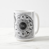 Schnauzer cup koffiemok (Voorkant rechts)