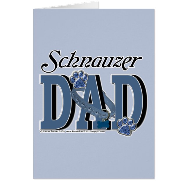 Schnauzer DAD (Voorkant)