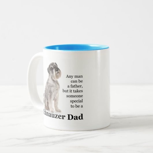 Schnauzer Dad Mok (Voorkant links)