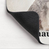 Schnauzer Dad Muismat (Hoek)