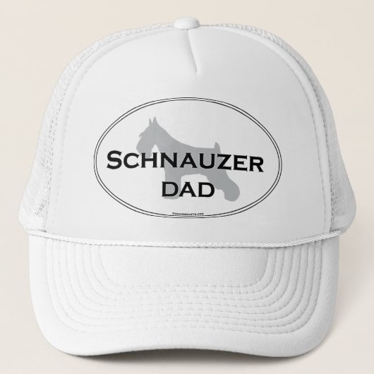 Schnauzer Dad Trucker Pet (Voorkant)